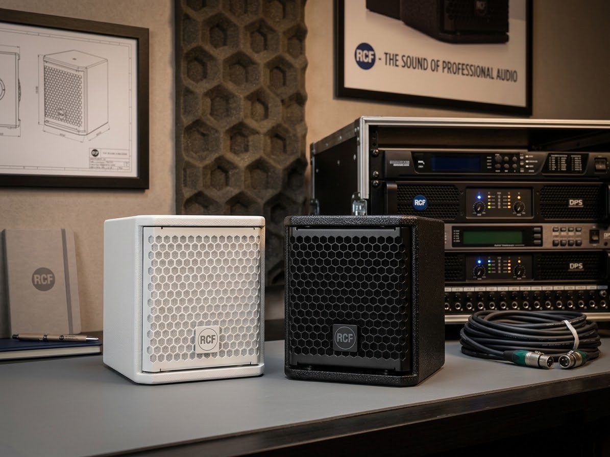 loa treo tường cho quán cafe RCF Compact M04