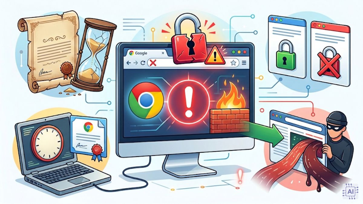 Nguyên nhân khiến Chrome báo lỗi bảo mật thường gặp nhất