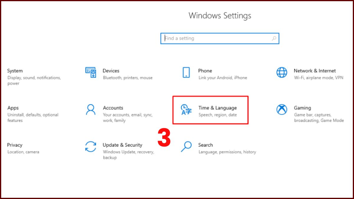 Thiết lập lại múi giờ và ngày tháng cho máy tính bước 2