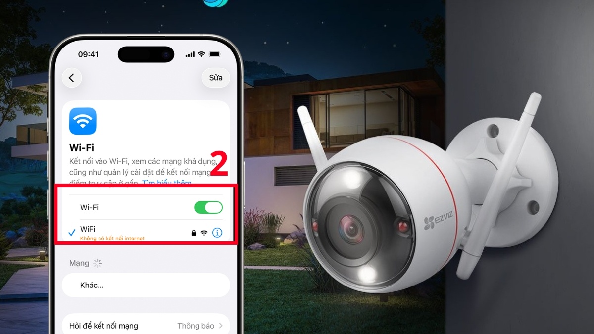 Cách Kiểm tra nguồn điện và tín hiệu wifi thực tế bước 2