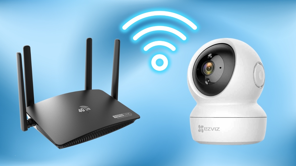 Đưa camera lại gần bộ phát wifi khi không kết nối được