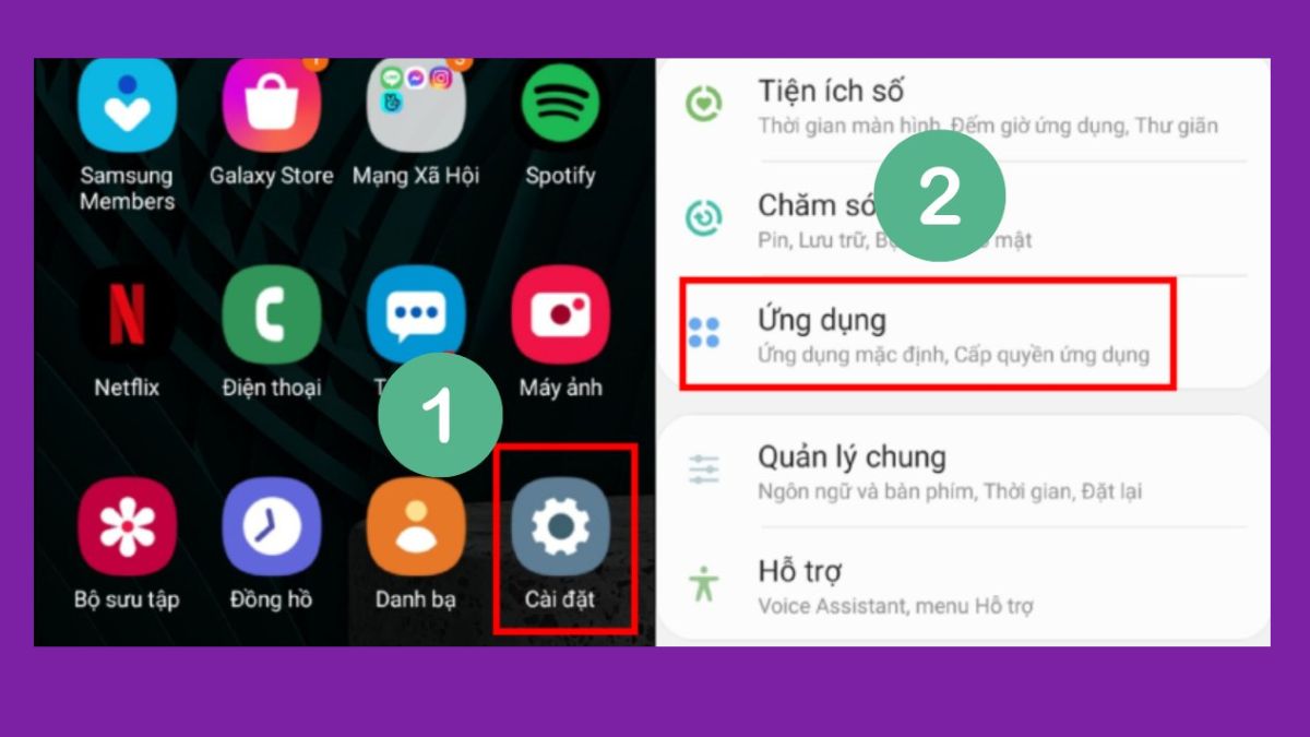 Xóa bộ nhớ đệm và dữ liệu Google Play Store bước 1