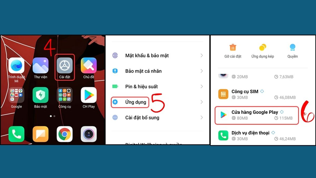 Cách sửa lỗi ứng dụng không tương thích với điện thoại Android bước 2