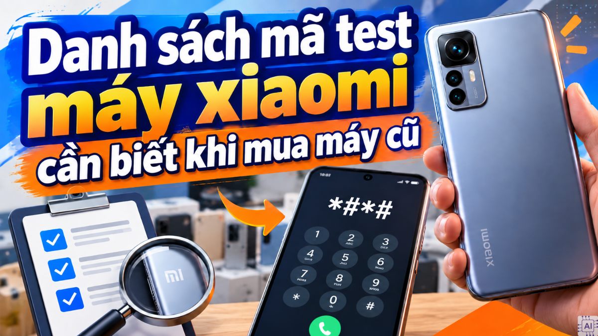 Danh sách mã test máy xiaomi cần biết khi mua máy cũ
