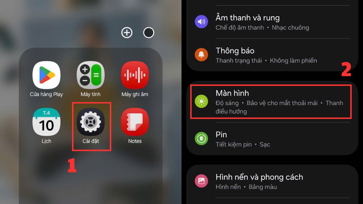Cách Giảm thời gian tự tắt màn hình