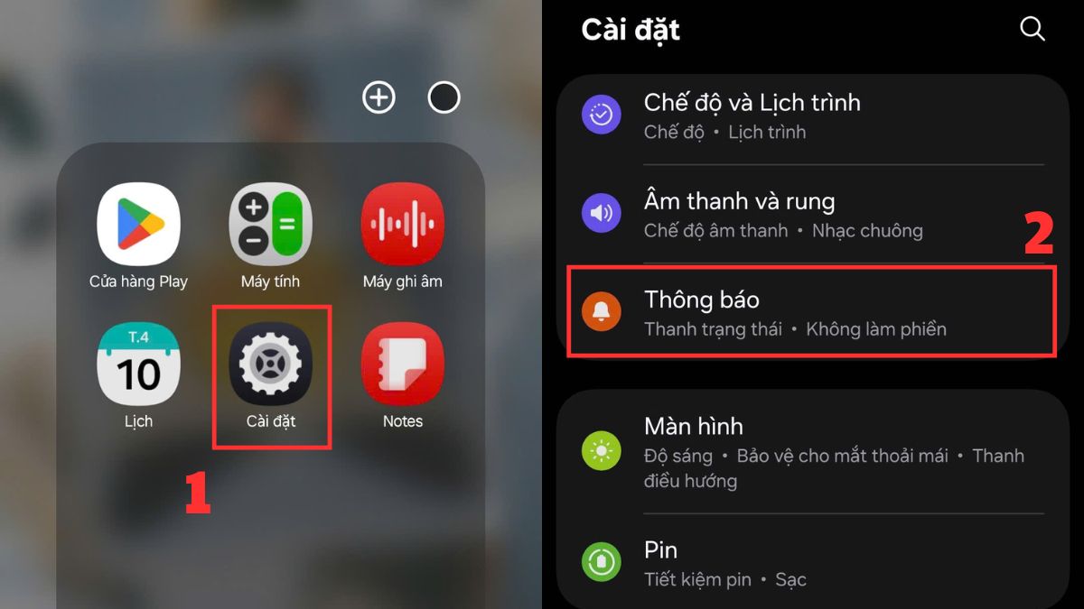 Cách Tắt thanh thông báo hoặc nút ảo cố định nếu có thể bước 1
