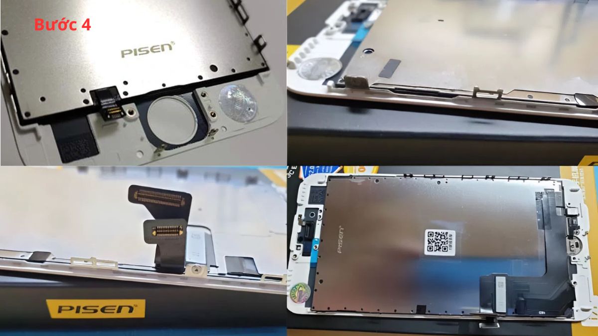 Cách nhận biết màn hình Pisen chính hãng và tránh hàng giả bước 4