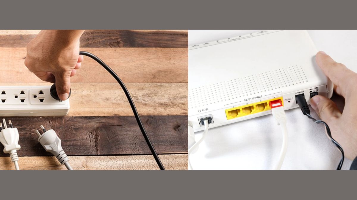 Khởi động lại Router/Modem WiFi