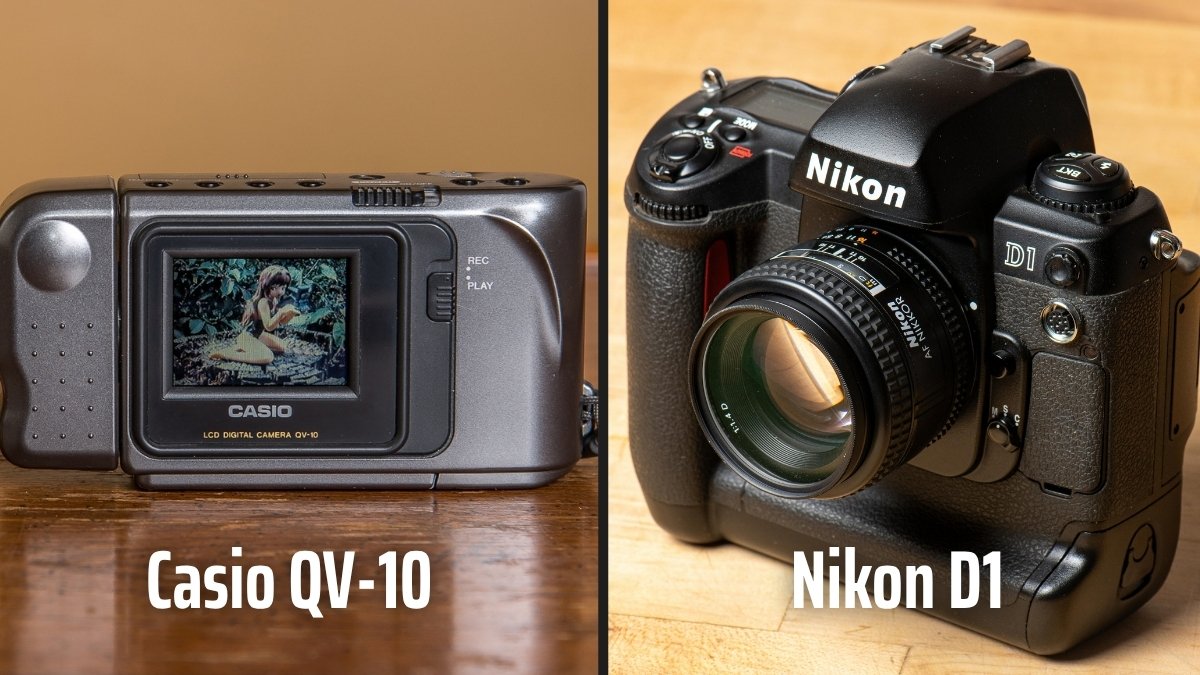 Casio QV-10 và Nikon D1