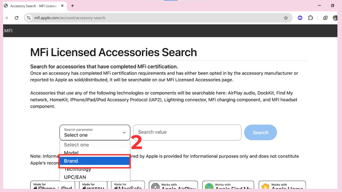 Kiểm tra qua website của Apple bước 2