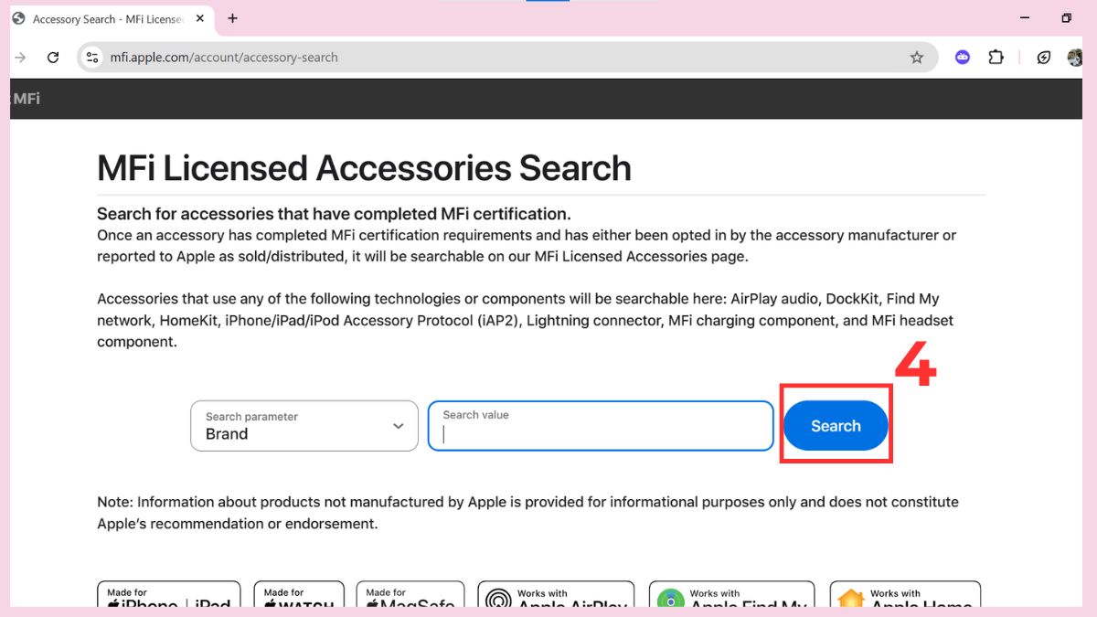 Kiểm tra qua website của Apple bước 4