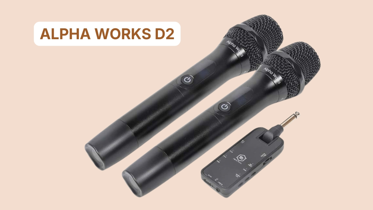 Micro không dây tầm trung Alpha Works D2