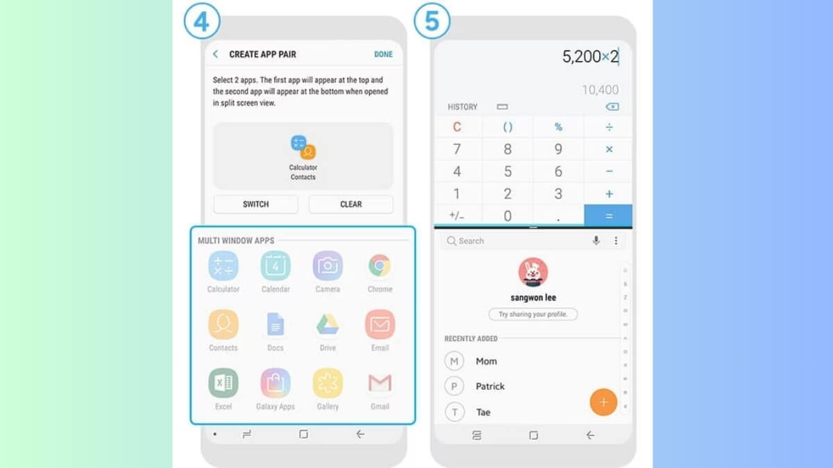 Cách mở nhiều ứng dụng cùng lúc Android bằng tính năng App Pairs bước 5