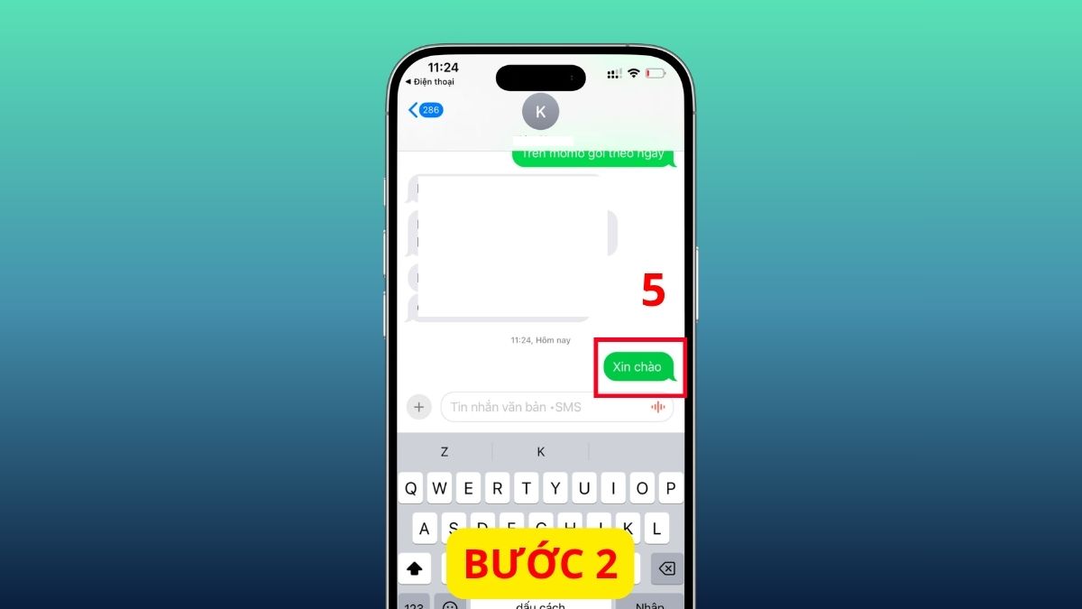 Phát sinh cước gọi nhắn tin hoặc data bước 2