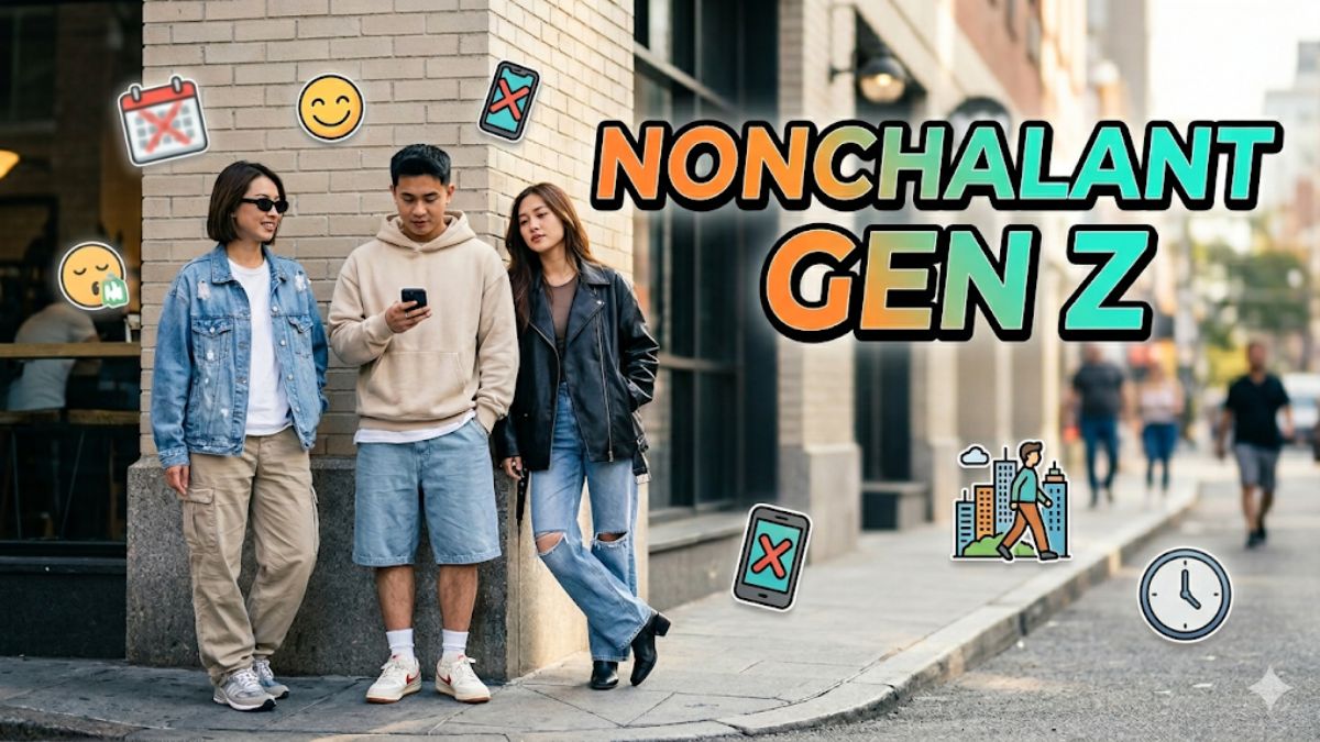 Ứng dụng Nonchalant trong thời trang và đời sống Gen Z