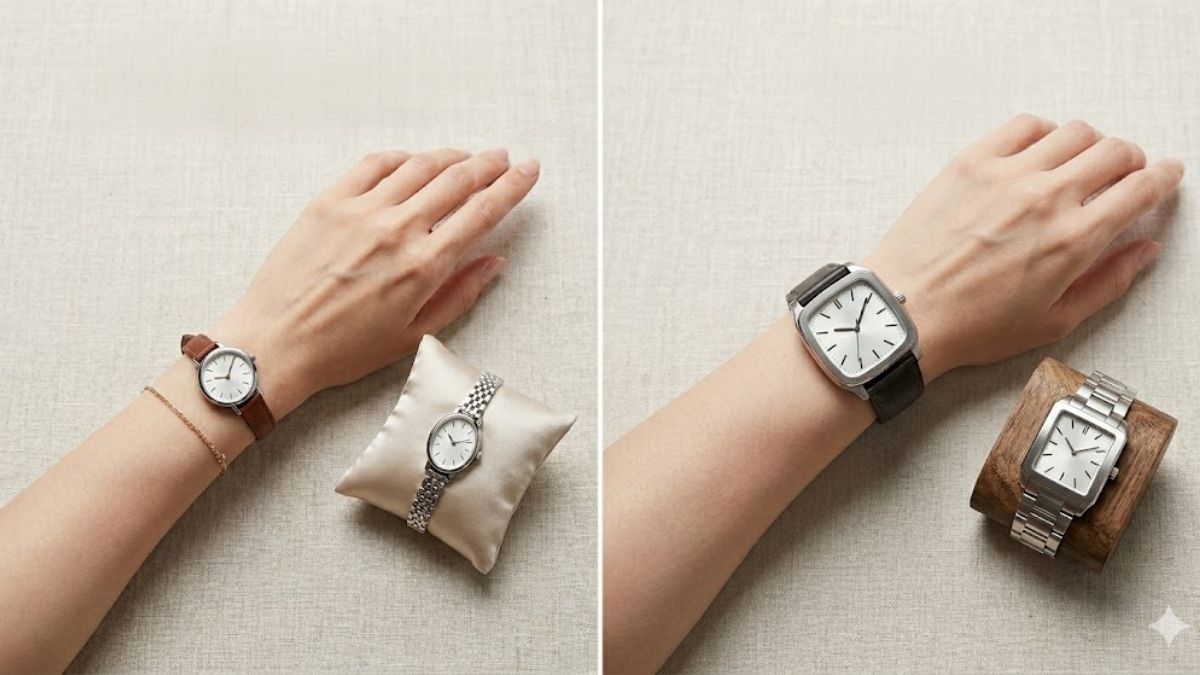 Cách phối đồng hồ theo kiểu tay