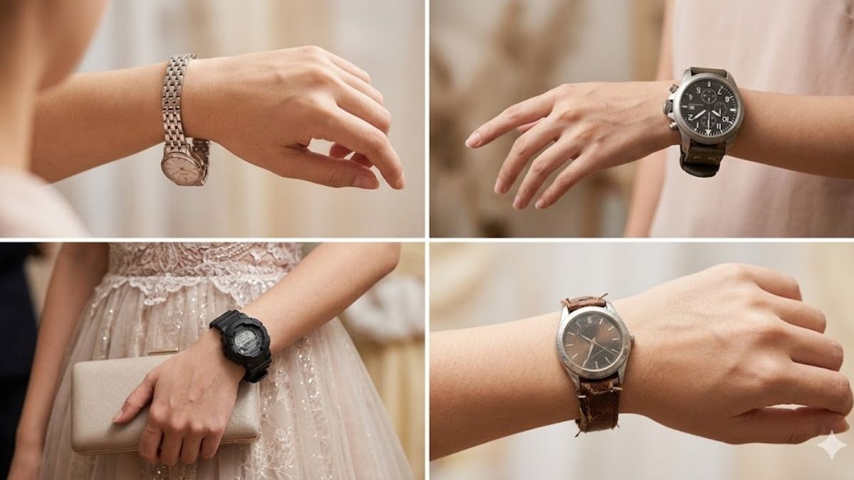 Những sai lầm phổ biến khi chọn tay đeo đồng hồ khiến bạn kém duyên