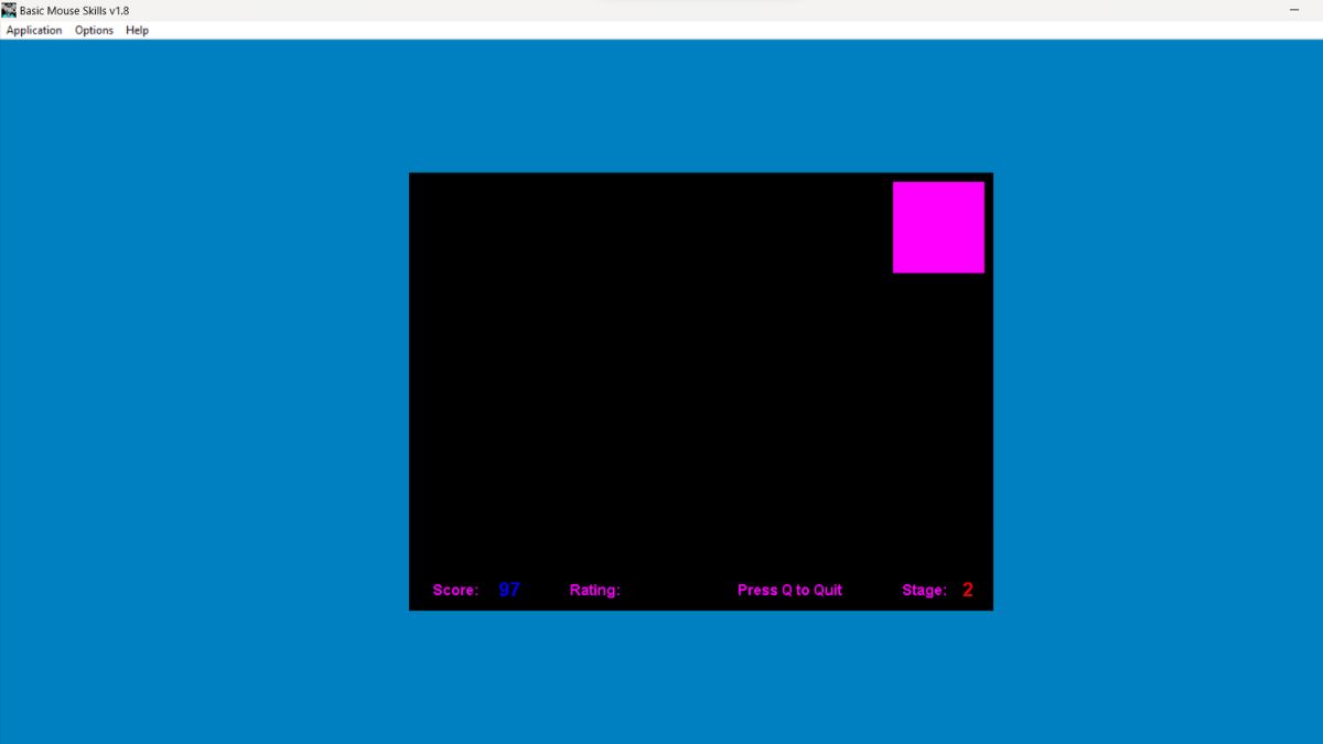 Hướng dẫn sử dụng phần mềm luyện chuột Basic Mouse Skills