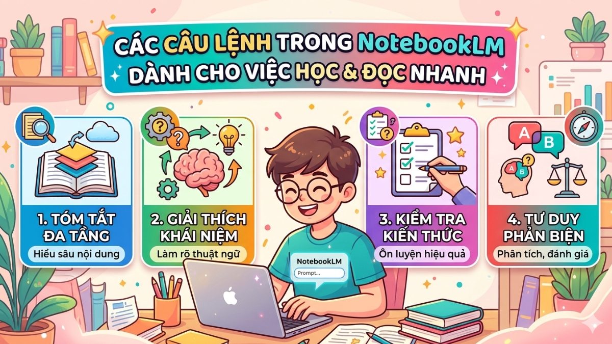 Nhóm Prompt dành cho việc học & đọc nhanh