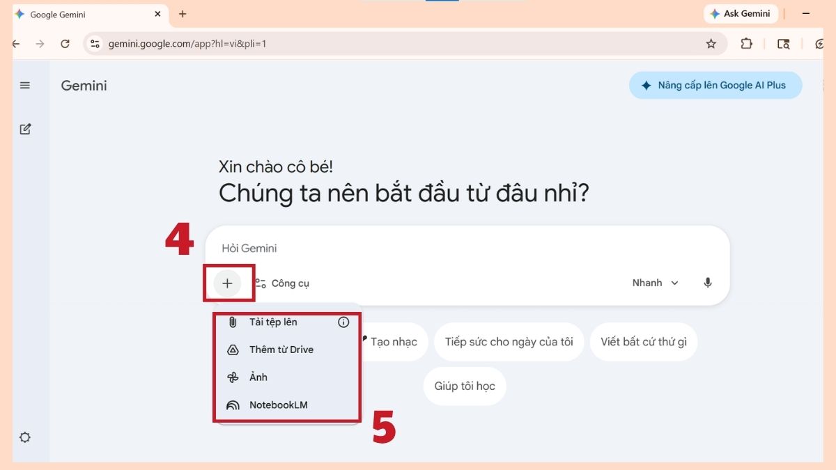 Hướng dẫn các bước phục hồi ảnh cũ trên Gemini bước 3