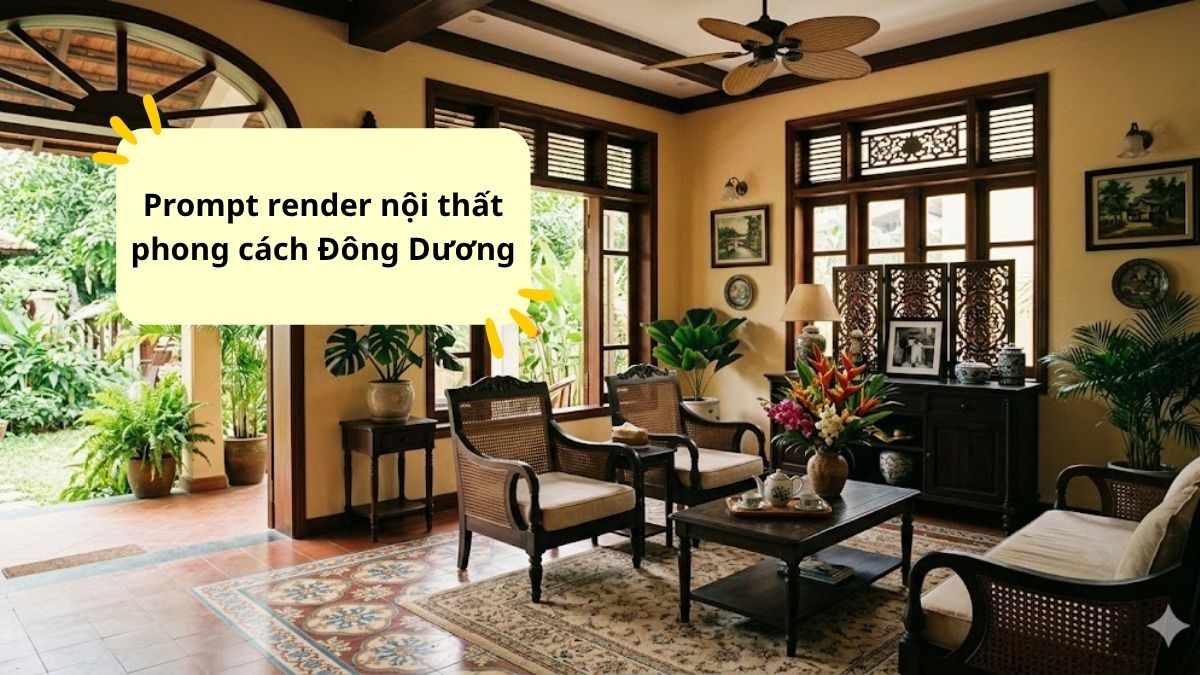 Prompt phong cách Đông Dương (Indochine)