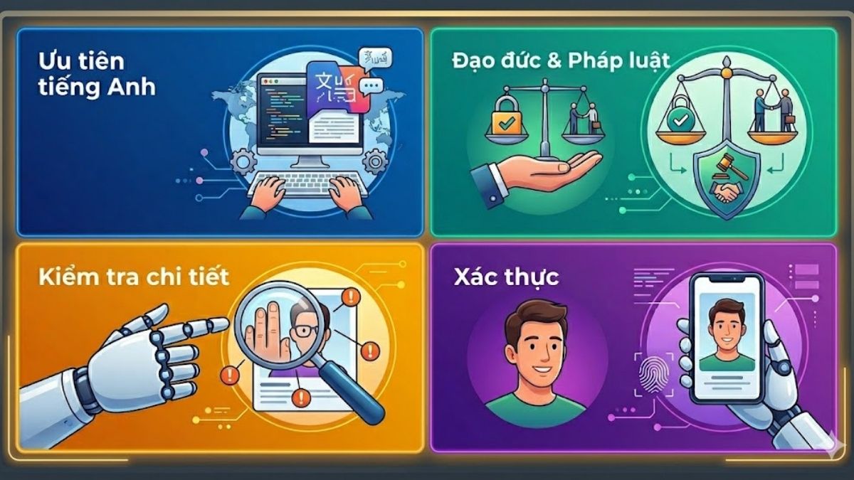 Lưu ý quan trọng khi tạo ảnh bằng AI