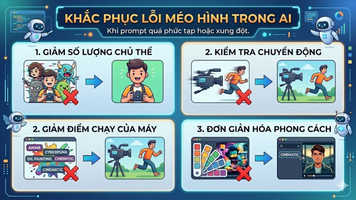 khắc phục lỗi Video méo hình trong Ai