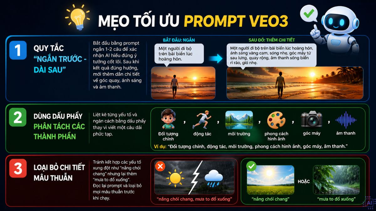 Mẹo tối ưu prompt veo3