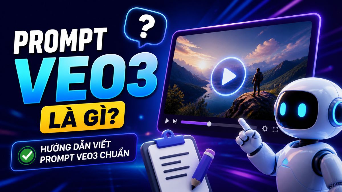 Prompt Veo3 là gì? Hướng dẫn viết prompt Veo3 chuẩn