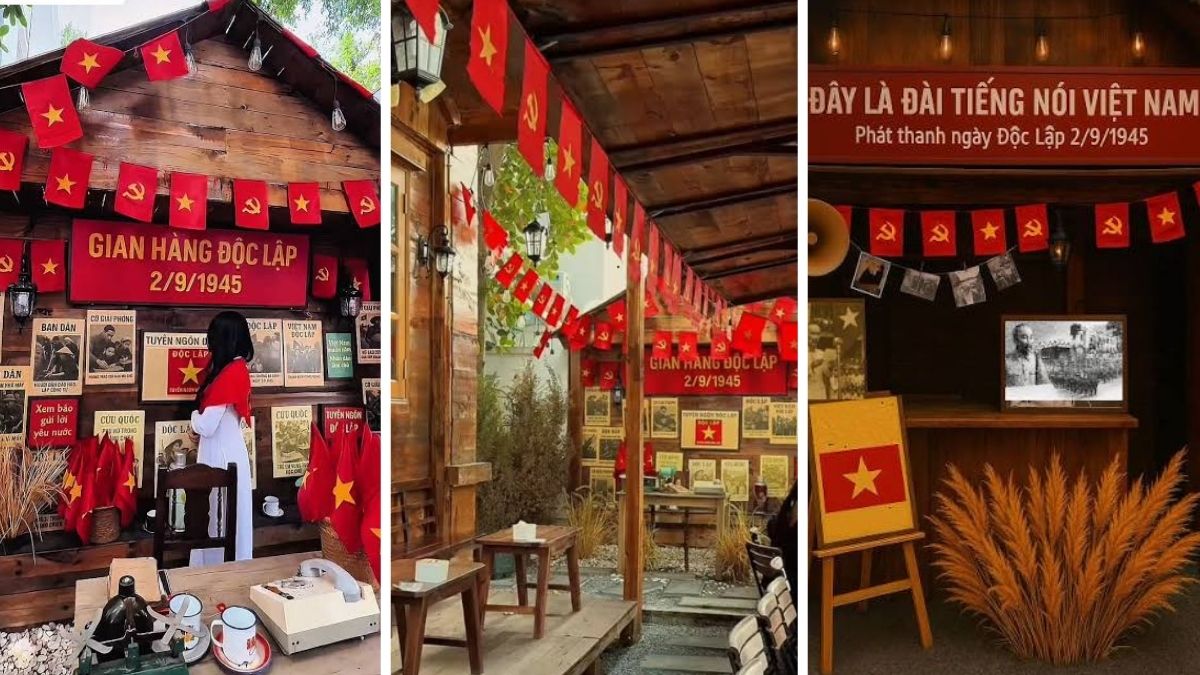 quán cafe trang trí 2/9 Cheka Cafe