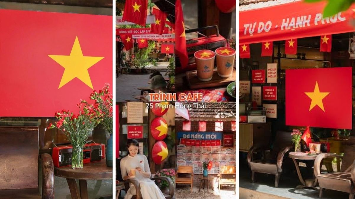 quán cafe trang trí 2/9 Trình Cà Phê