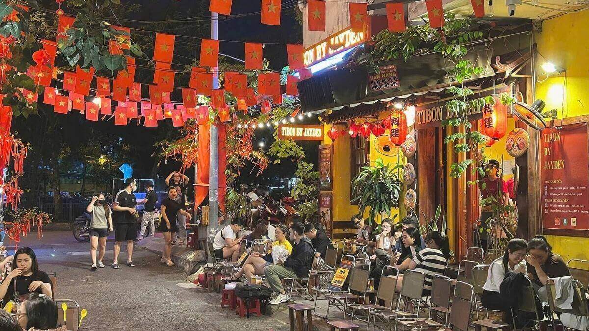 quán cafe trang trí 2/9 Tibon By Jayden