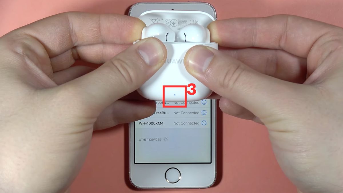Hướng dẫn cách reset tai nghe Huawei FreeBuds SE 2 chi tiết từng bước bước 3
