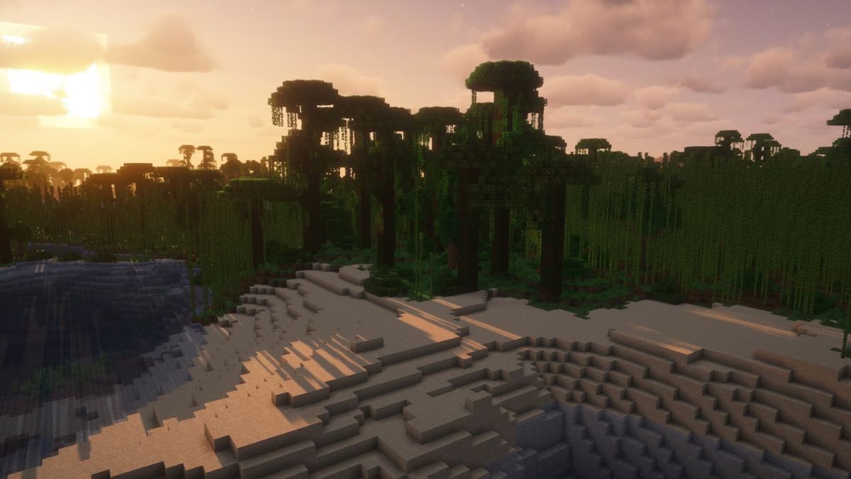 seed Minecraft Village Island
