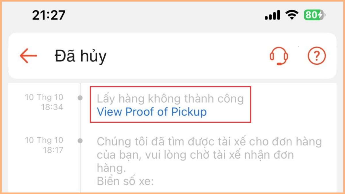 Shopee lấy hàng không thành công là gì