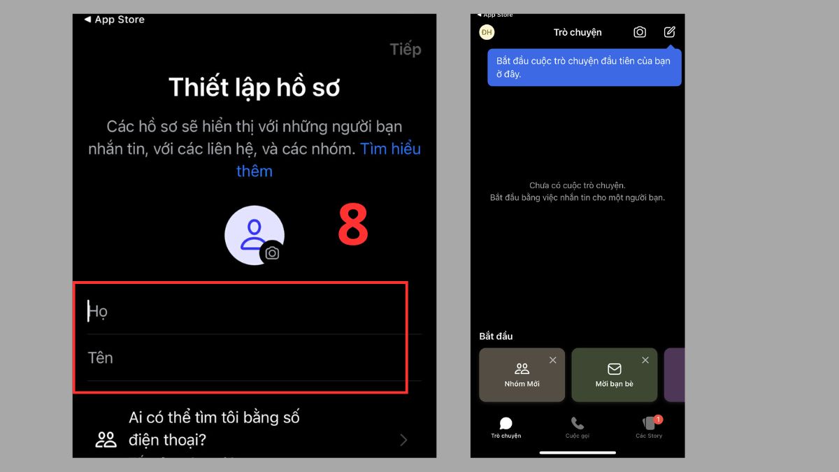 Cách sử dụng ứng dụng Signal cho người mới bước 3