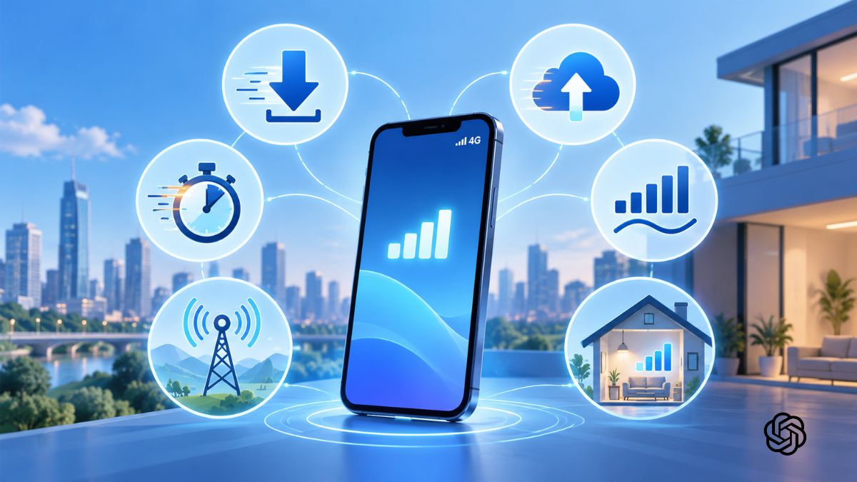 Tiêu chí đánh giá chất lượng mạng 4G thực tế