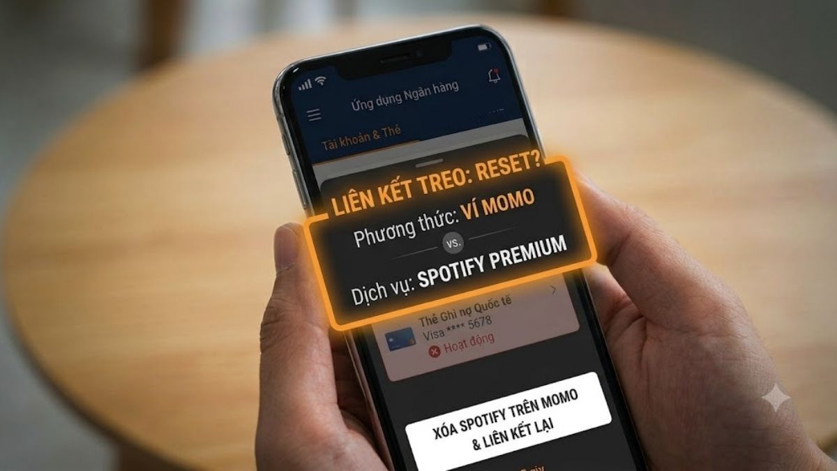 Cách sửa lỗi thanh toán thẻ hoặc ví Momo bị từ chối bước 4