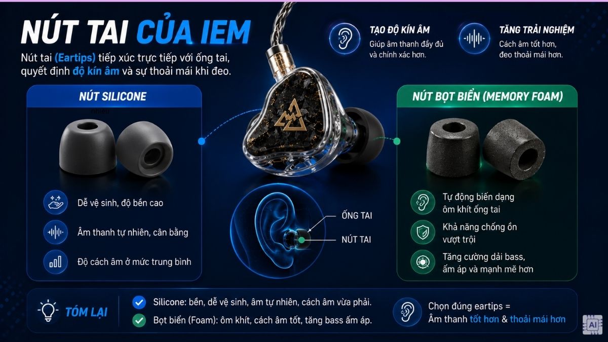 Nút tai của IEM