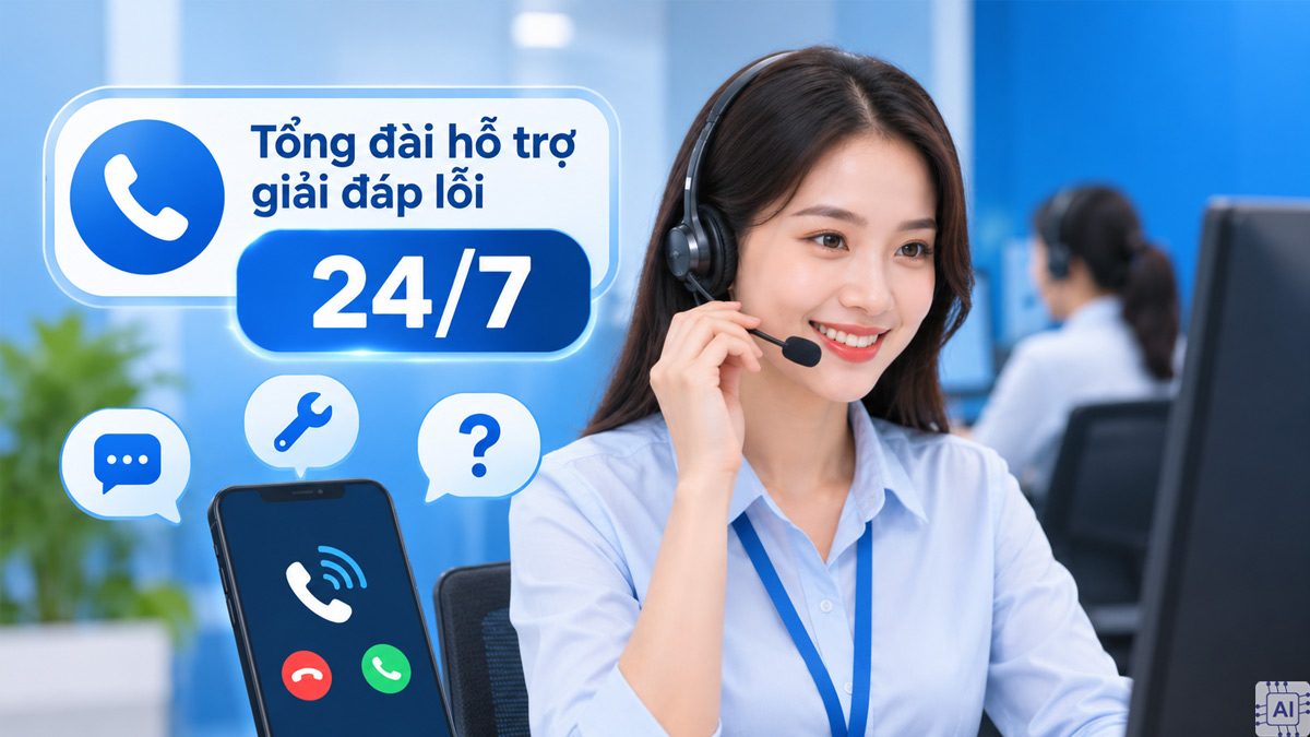 Tổng đài hỗ trợ giải đáp lỗi MobiFone 24/7