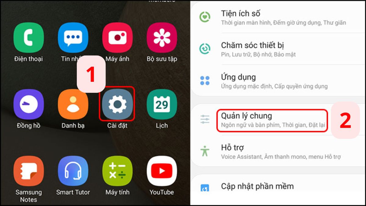 Chỉnh lại ngày giờ tự động trên hệ thống android