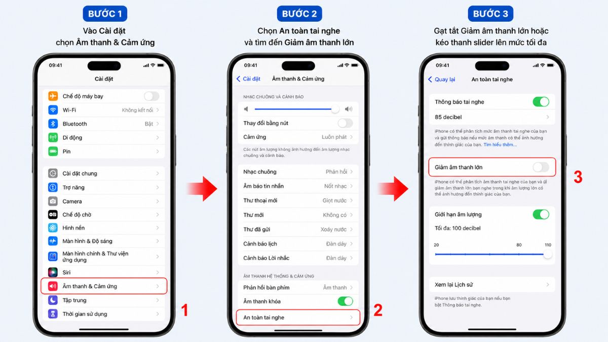 Cách mở khóa âm lượng airpod 4 tối đa 