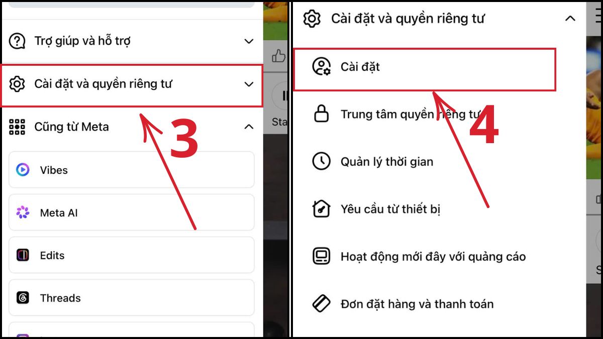 Cách tắt tự động phát video trên Facebook trên iPhone bước 2