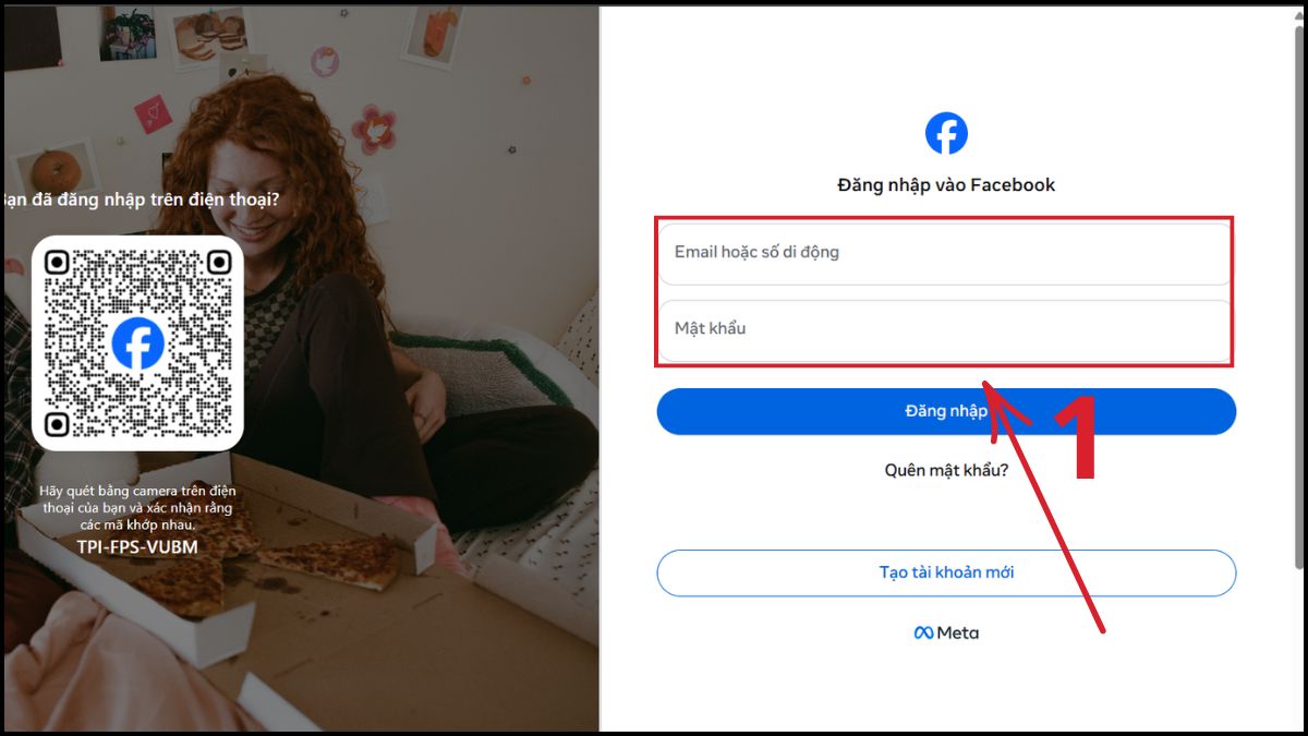 Cách tắt tự phát video Facebook trên máy tính bước 1