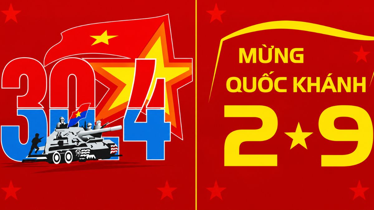 Phân biệt Tết Độc Lập 2/9 và ngày 30/4