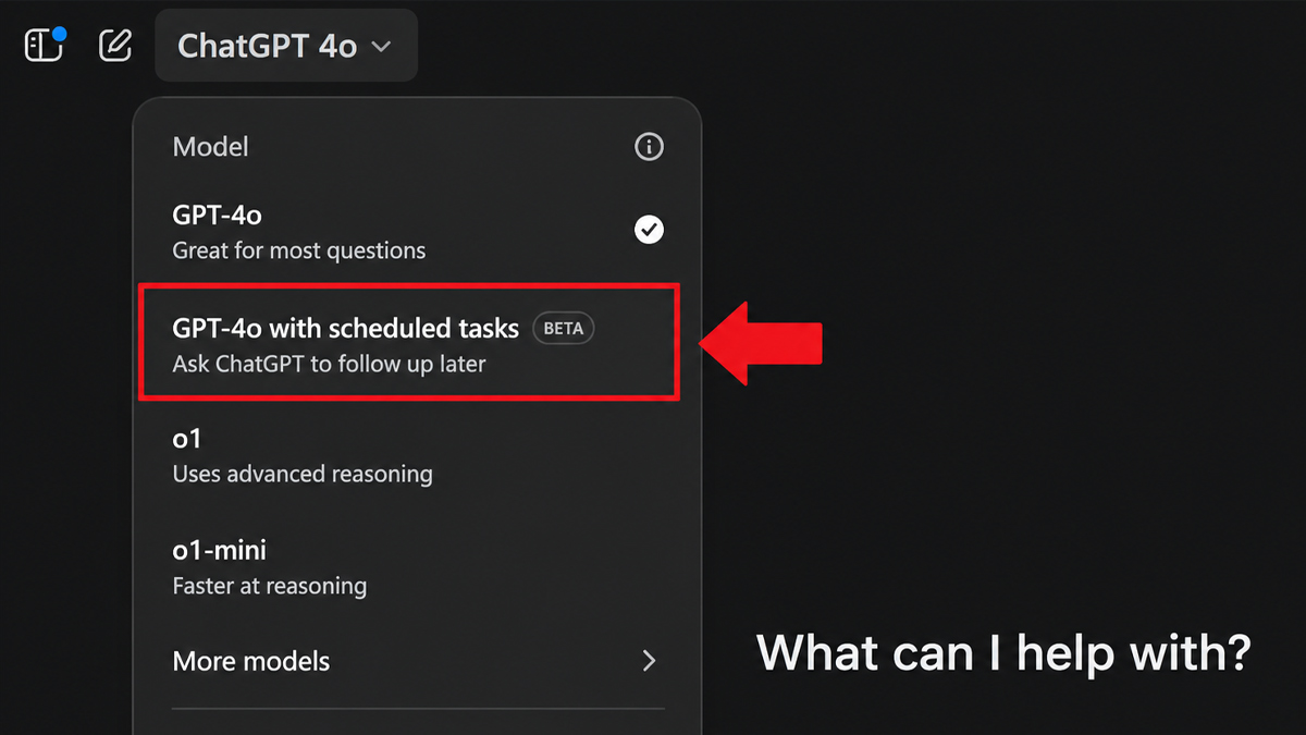 tính năng ChatGPT Scheduled Tasks