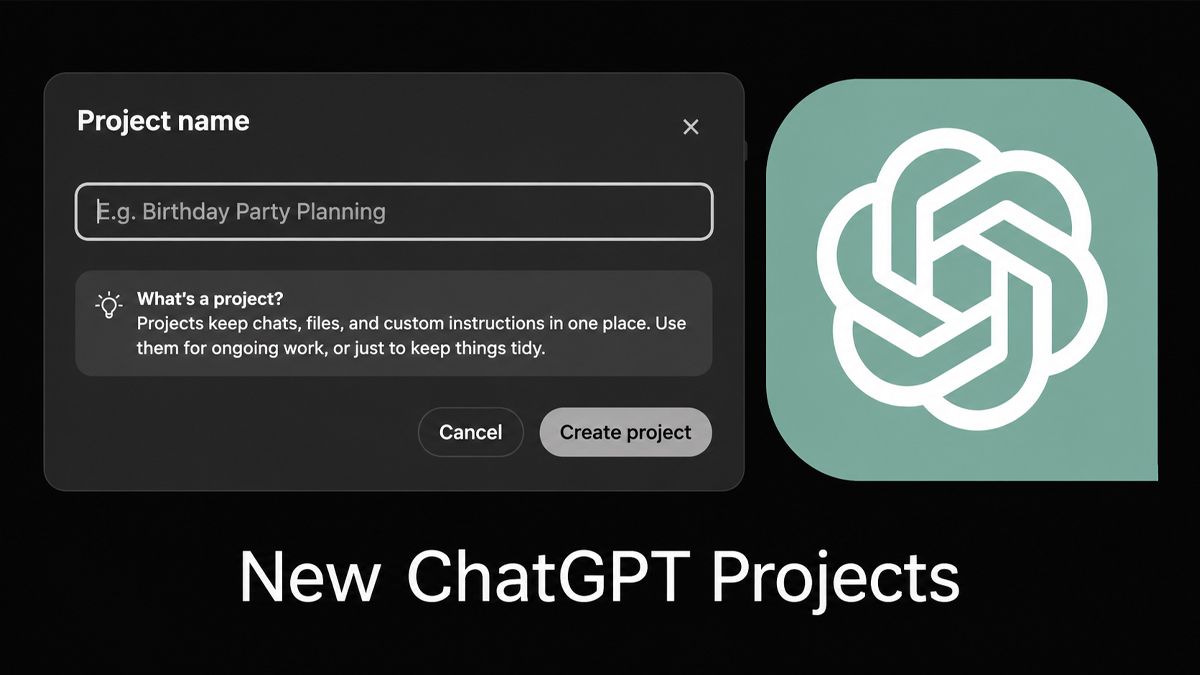 tính năng ChatGPT Project