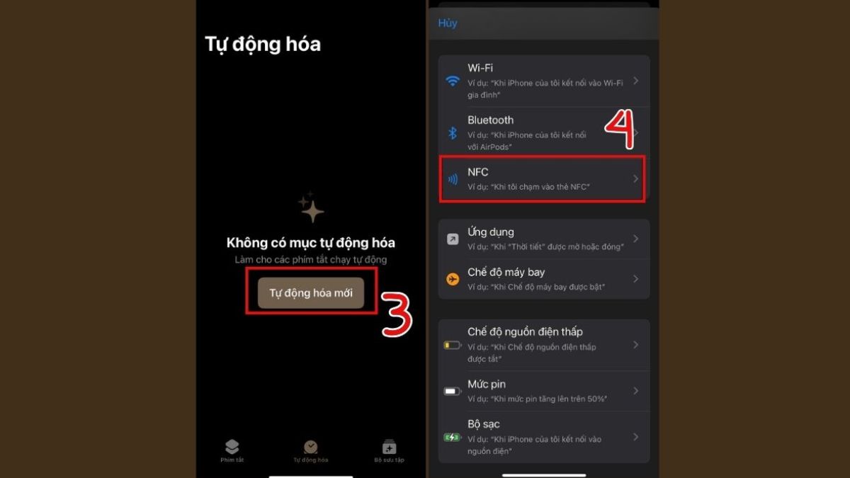 Cách bật và sử dụng tính năng NFC iPhone 11 bước 2