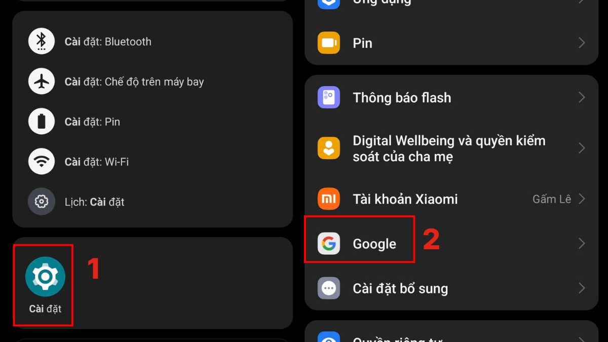 Hướng dẫn xem mật khẩu đã lưu trên điện thoại Android bước 1