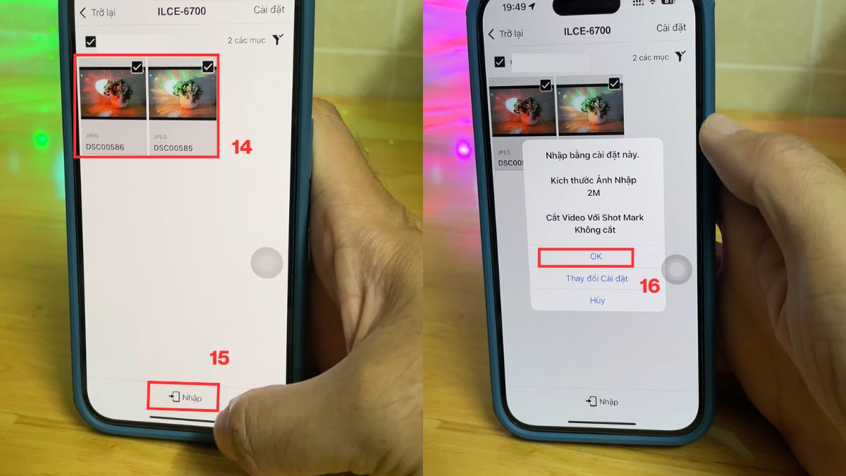 Cách xuất ảnh từ máy ảnh Sony bằng Creators App bước 6